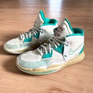 Nike Kids Sneakers - White and Teal